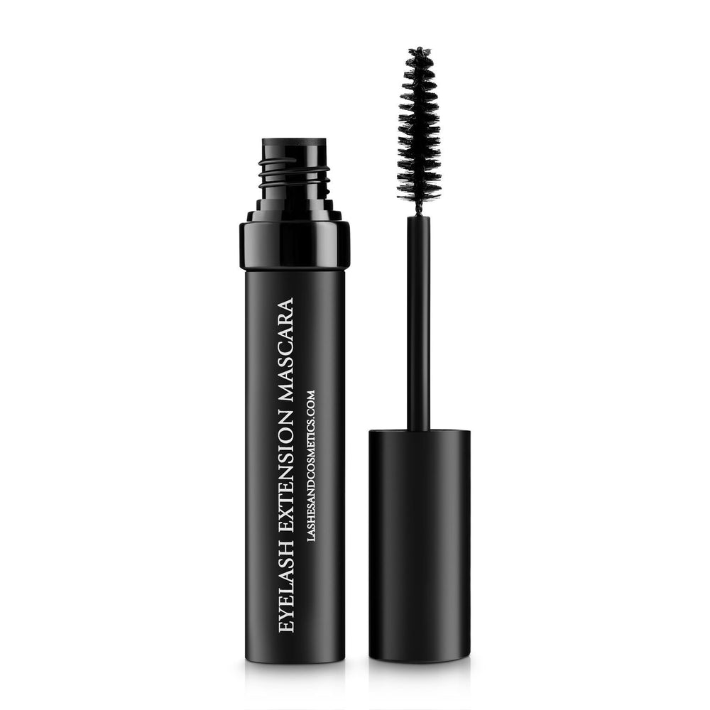 KC Republic Oil-Free Mascara bottle showing oil-free formula for lash extensions