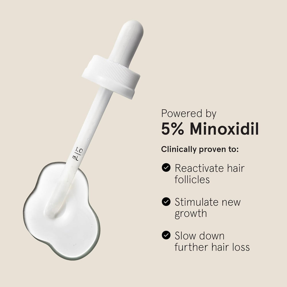Keeps 5% Minoxidil at the vertex for targeted use