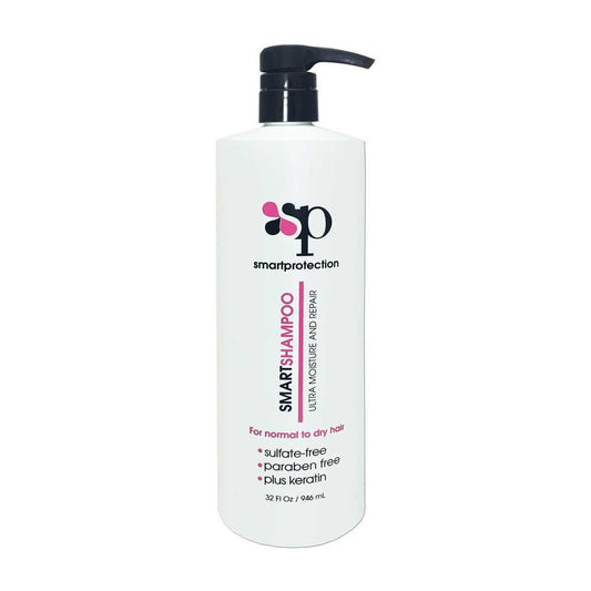 KEF Ultra Moisture Shampoo bottle front, sulfate-free hydration for all hair types