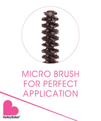 Kelley Baker Tinted Brow Gel Brown on brows delivering soft, long-lasting definition.
