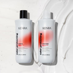 Kenra Color Protecting Set packaging emphasizes easy daily color protection.