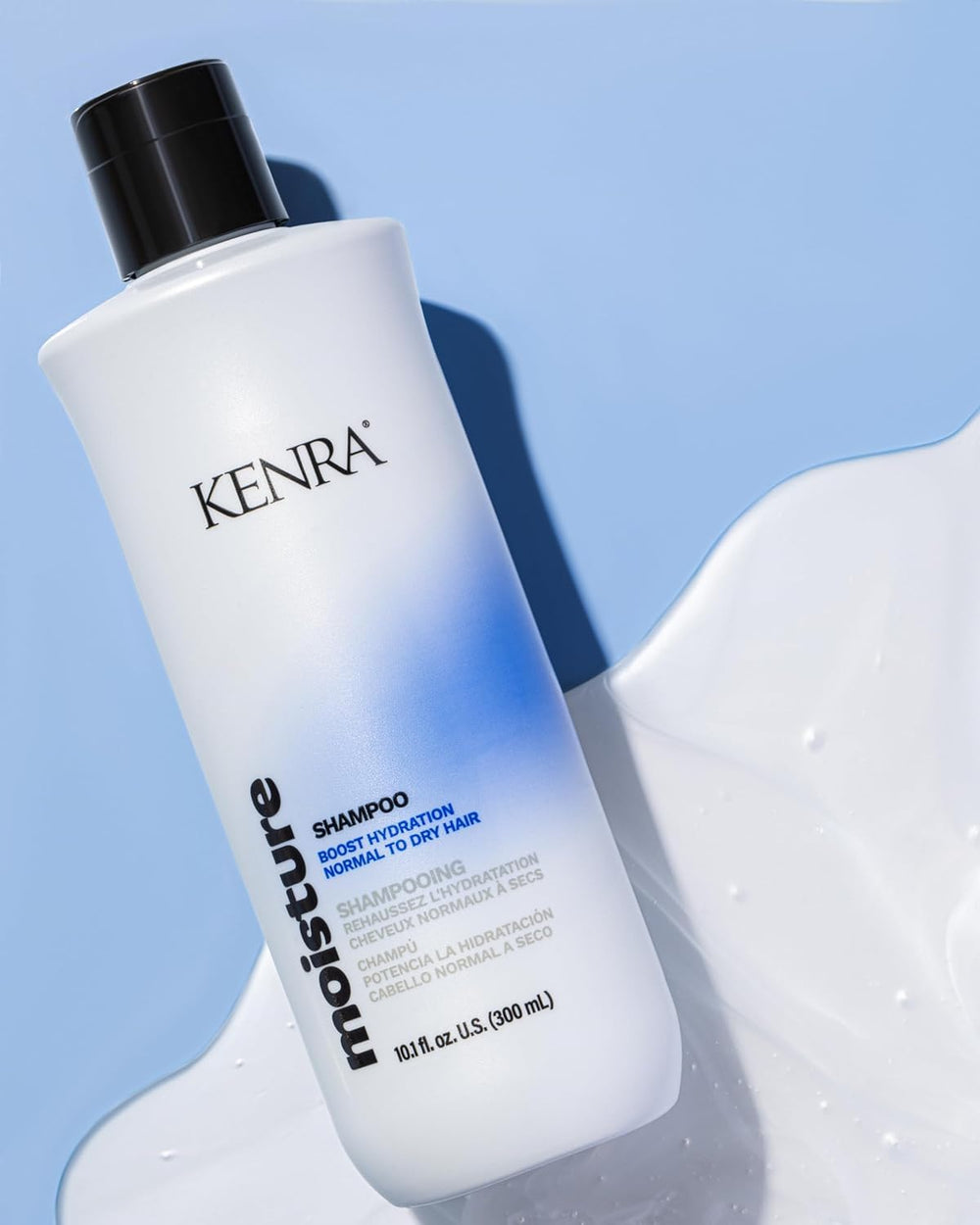 Kenra Moisture duo packaging image signaling color-safe protection for colored hair