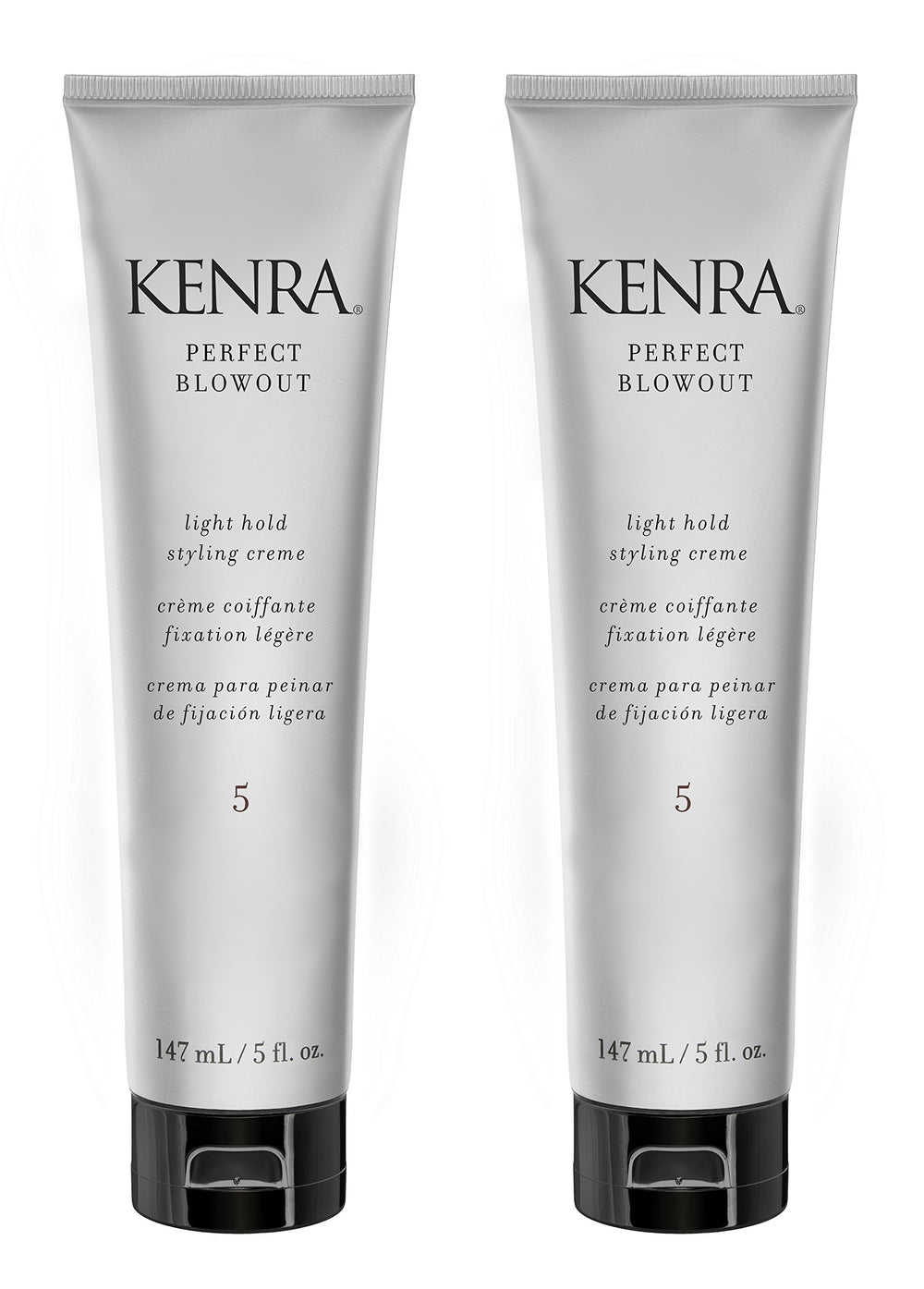 Kenra Perfect Blowout 5 bottle front view showing lightweight hold