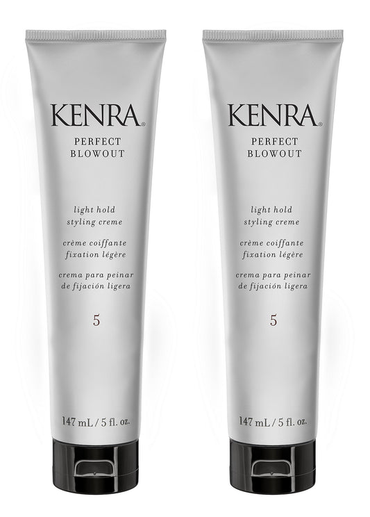 Kenra Perfect Blowout 5 bottle front view showing lightweight hold