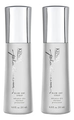 Kenra Platinum Blow-Dry Spray two-pack bottles ready for faster drying and protection