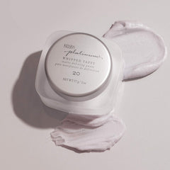 Kenra Platinum Whipped Taffy 20 sculpting swipe demonstrates easy application.