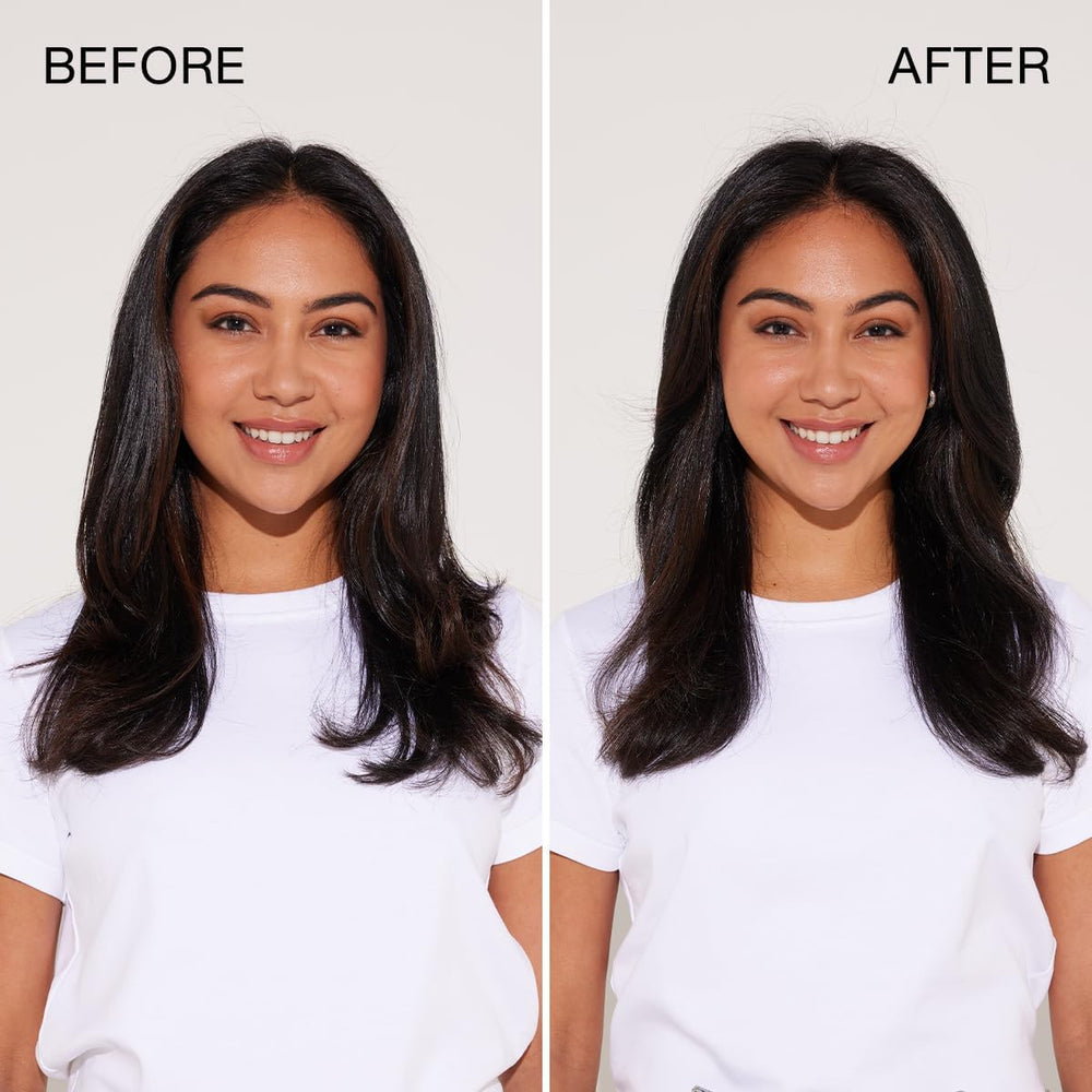 Kenra Volume bottle closeup highlighting bamboo extract in color-safe formula.