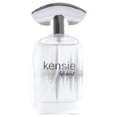 Kensie Life Beat EDP spray in action for a balanced, all-day fragrance.