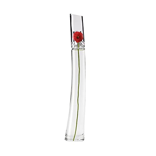 Kenzo Flower EDP spray bottle demonstrating easy, elegant application.