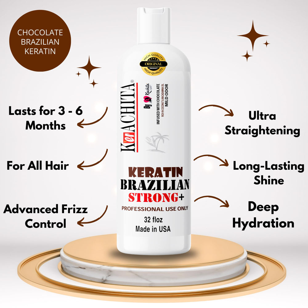KERACHITA packaging highlights professional-grade keratin treatment
