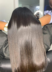KERA FRUIT smoothing after-treatment look showing calmer waves