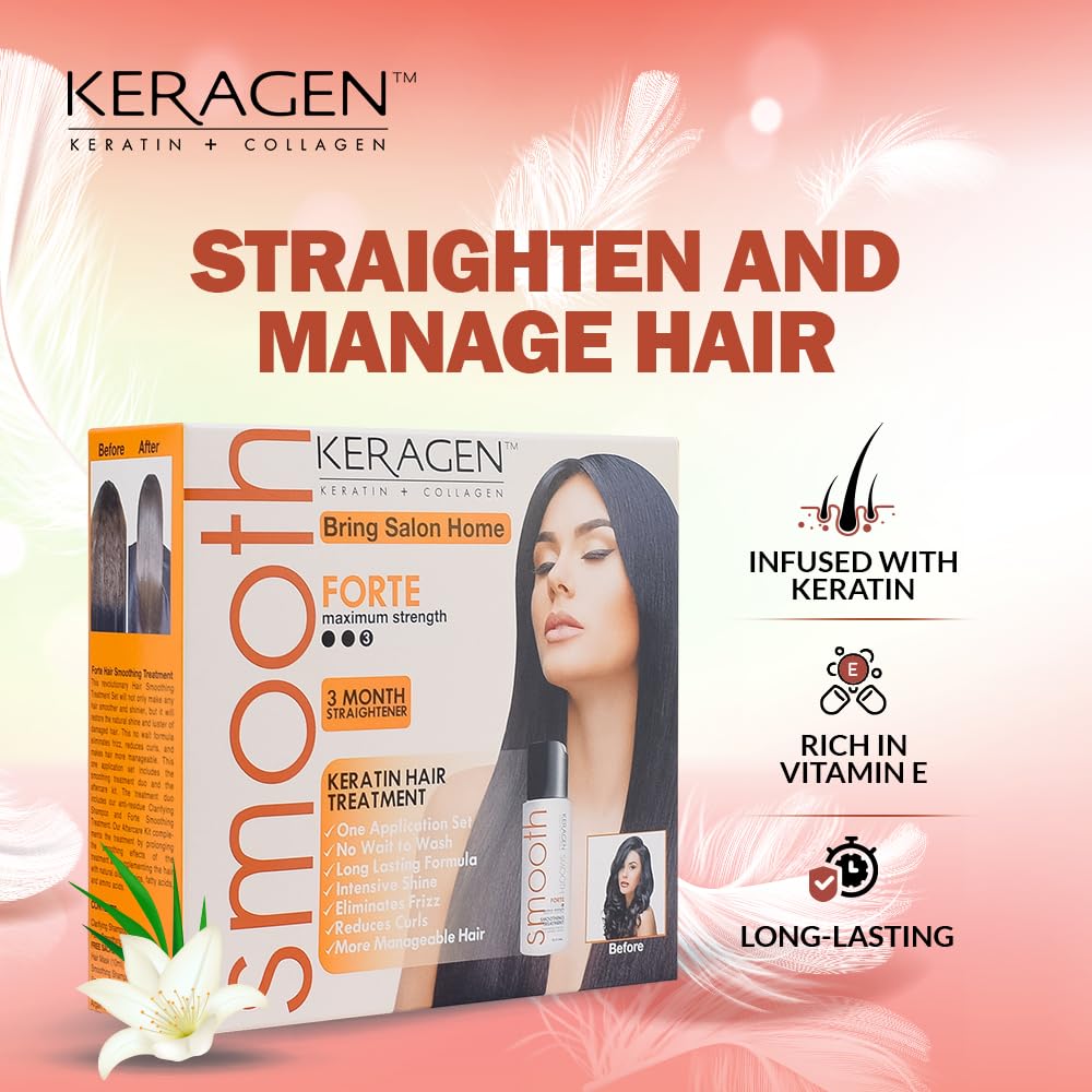 KERAGEN Argan Smoothing Cream 10 ml nourishes and softens during the treatment