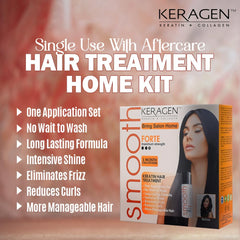 KERAGEN Hair Mask 10 ml provides deep conditioning for smoother-looking strands
