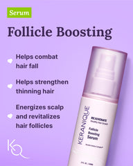 Keranique lift and repair spray adds texture and heat protection during styling