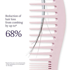 Night-time routine scene with Keranique serum applied to the scalp