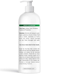 KERAPIL Bacterinyl Tea Tree Oil Body Wash cruelty-free formula