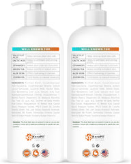 KERAPIL Salicylic Acid Body Wash back area application for texture care
