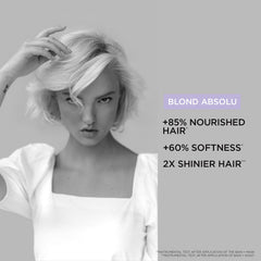 Kerastase Blond Absolu anti-brass tones support cool blonde results