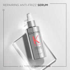 Kerastase Premiere serum close-up texture delivering lightweight repair.