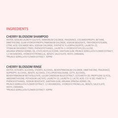 Kerasys Cherry Blossom Conditioner bottle on shelf suggesting easy styling routine.
