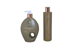 Keratin Express Shampoo & Conditioner Set image highlighting color-treated hair care and sulfate-free cleansing.