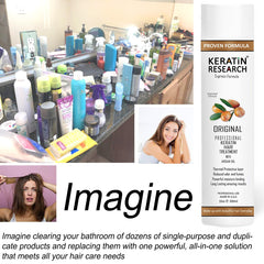 Long-lasting results from Keratin Research treatment lasting 4-6 months.