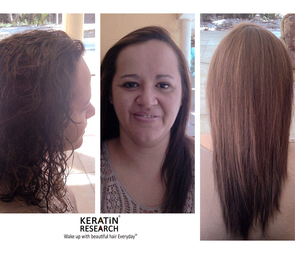 Keratin Research packaging box highlighting professional-use instructions.