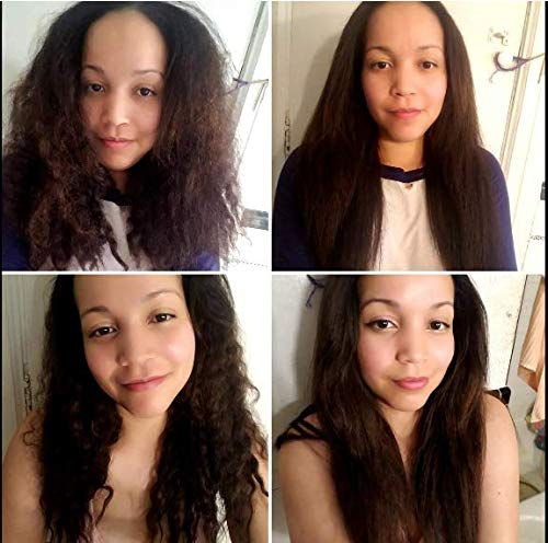 KERATIN RESEARCH salon-like results image reflects durable straightness and smoothness.