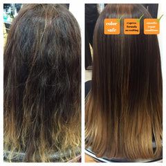 Kerazon Buriti Liss application glide shows smooth coverage for even results