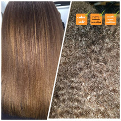 Kerazon Buriti Liss salon results hint at smoother, shinier hair after use