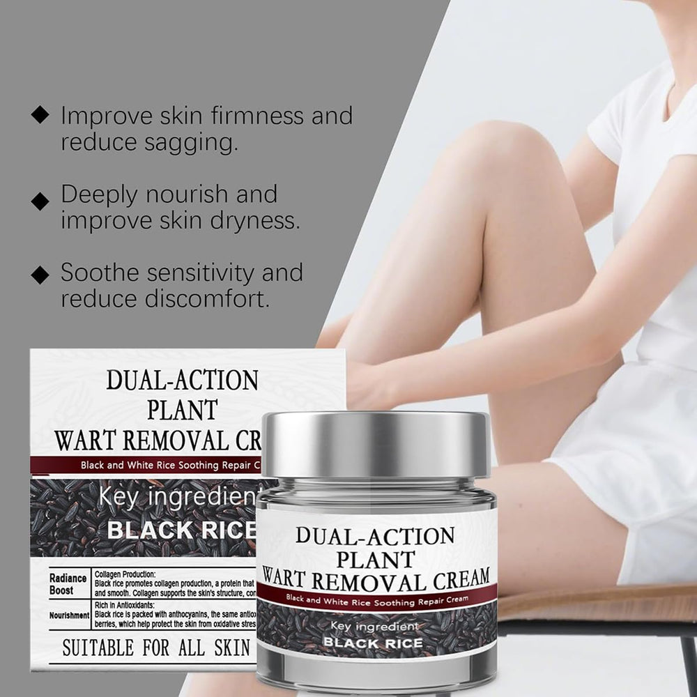 KeraErase cream being massaged on skin for absorption and softening