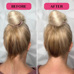 Kerotin Flyaway finishing stick application for precise edge smoothing.
