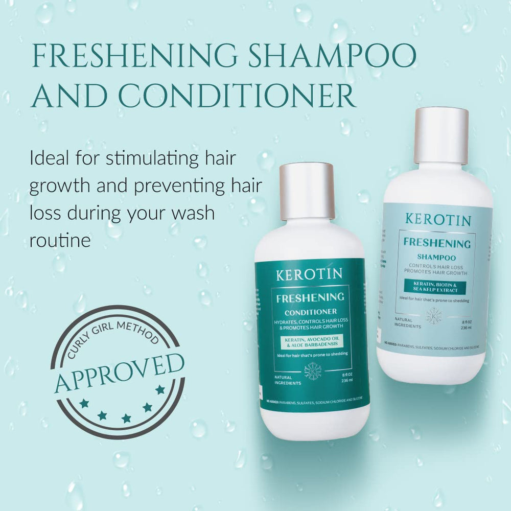 K Kerotin sulfate-free formula badge on duo-pack image