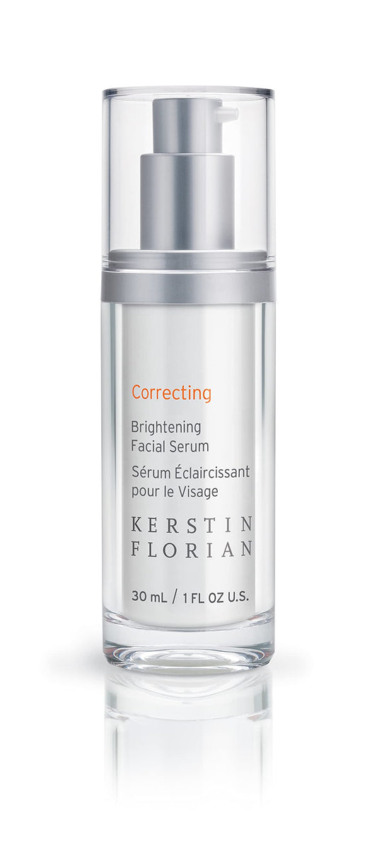 Kerstin Florian Brightening Serum bottle for even skin tone and gentle brightening