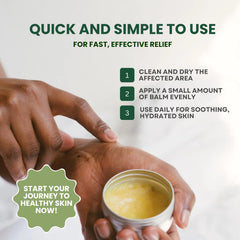 KESMEDIK Tea Tree Oil Balm ingredients include tea tree oil, aloe vera, beeswax