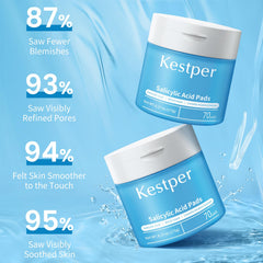 Kestper Pore-clearing action closeup during application for a clearer look.