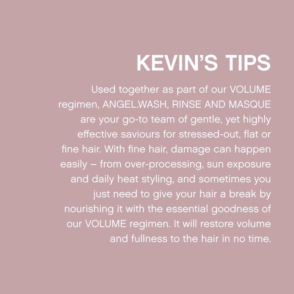 Kevin.Murphy Angel.Rinse antioxidants help shield colour from fading during washing.
