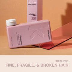 Kevin.Murphy Angel.Rinse nourishes with mango and cocoa butter for silky strands.