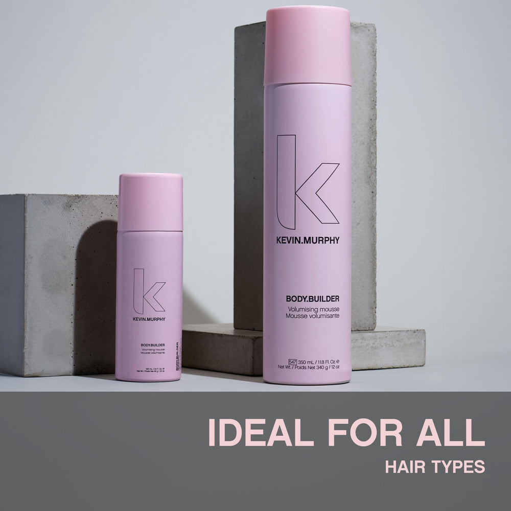 KEVIN.MURPHY BODY.BUILDER styling with memory hold resins creating lasting body