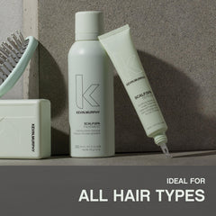 KEVIN.MURPHY Celery Seed Extract highlighted as a natural soothing ingredient in the formula.