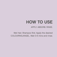 Blonde and white tones refreshed by CRYSTAL.ANGEL gloss for brightness
