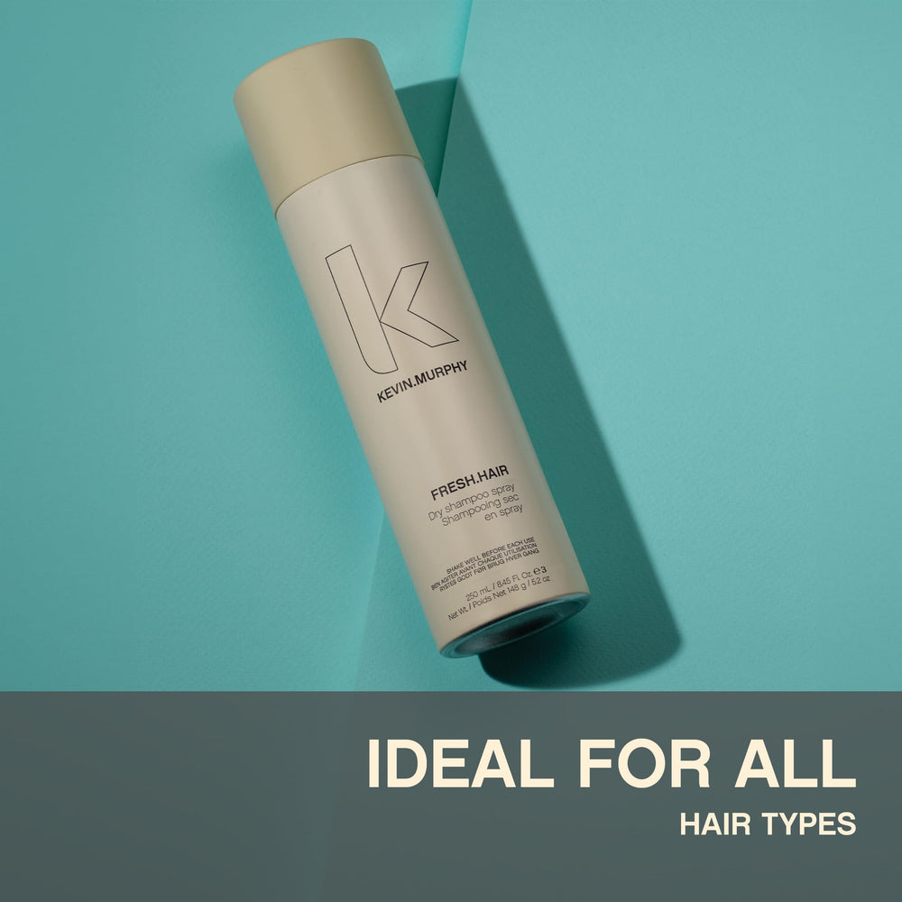 KEVIN.MURPHY Fresh.Hair in-use on hair for instant refreshment