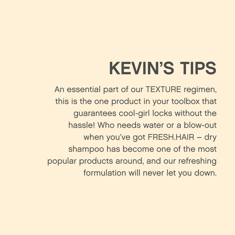 KEVIN.MURPHY Fresh.Hair mist-dispersion during spray application