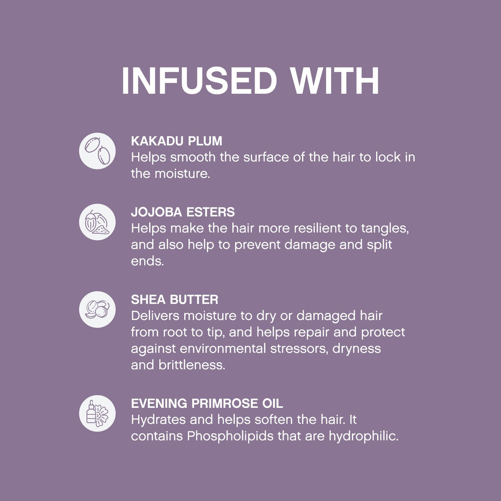 KEVIN.MURPHY Hydrate-Me.Rinse application close-up shows silky glide.