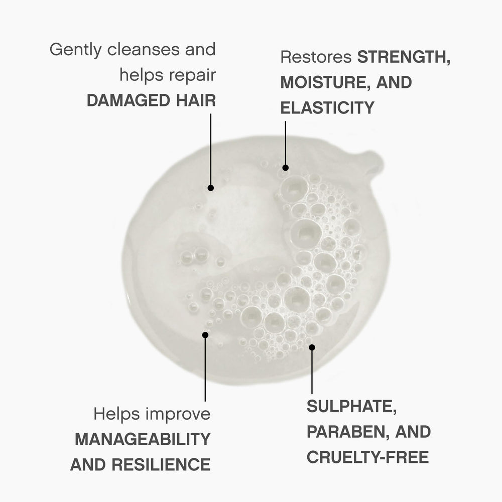 Kevin.MURPHY Repair.Me.Wash silk amino acids detail for silky, smooth hair.