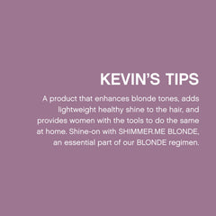 KEVIN.MURPHY SHIMMER.ME BLONDE australian fruit extracts counteract dull tones
