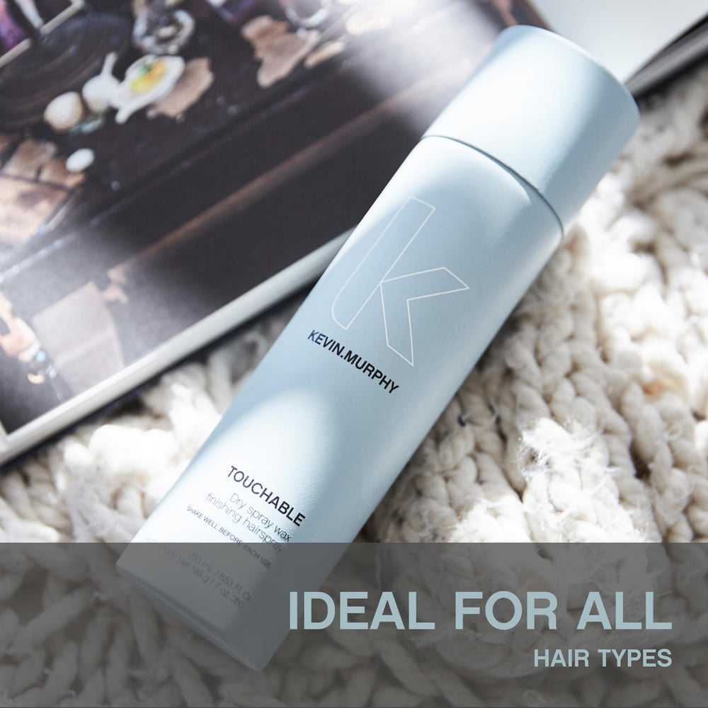 Kevin.MURPHY Touchable Carrot Seed Oil nourishes during styling