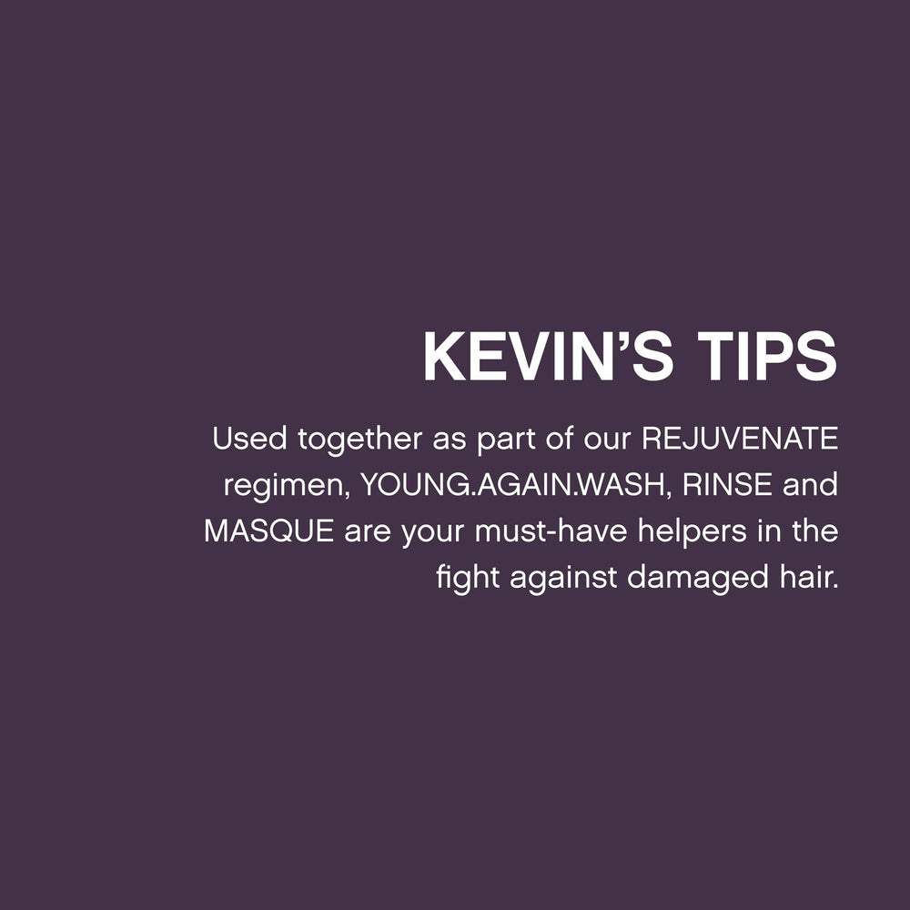KEVIN.MURPHY Young.Again.Masque creamy texture for luxurious hydration.