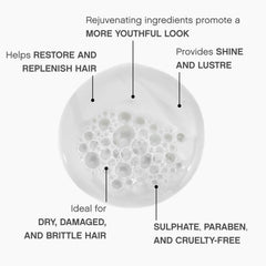 Amino acids visual emphasize strengthening properties for ageing hair