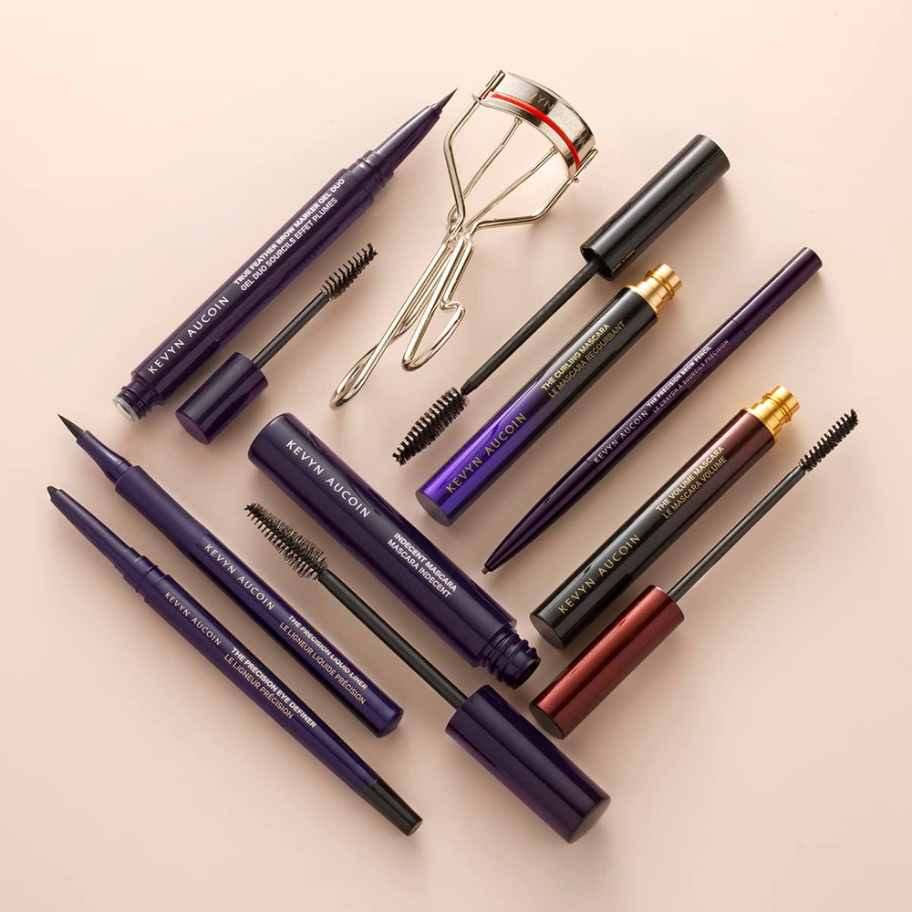 Kevyn Aucoin invisible gel provides flexible brow hold without stiffness.